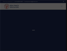 Tablet Screenshot of educpace.com